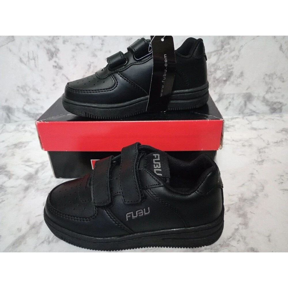 NIB FUBU Black Sneakers Size 9